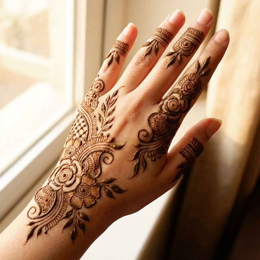 Arabic Mehndi Design