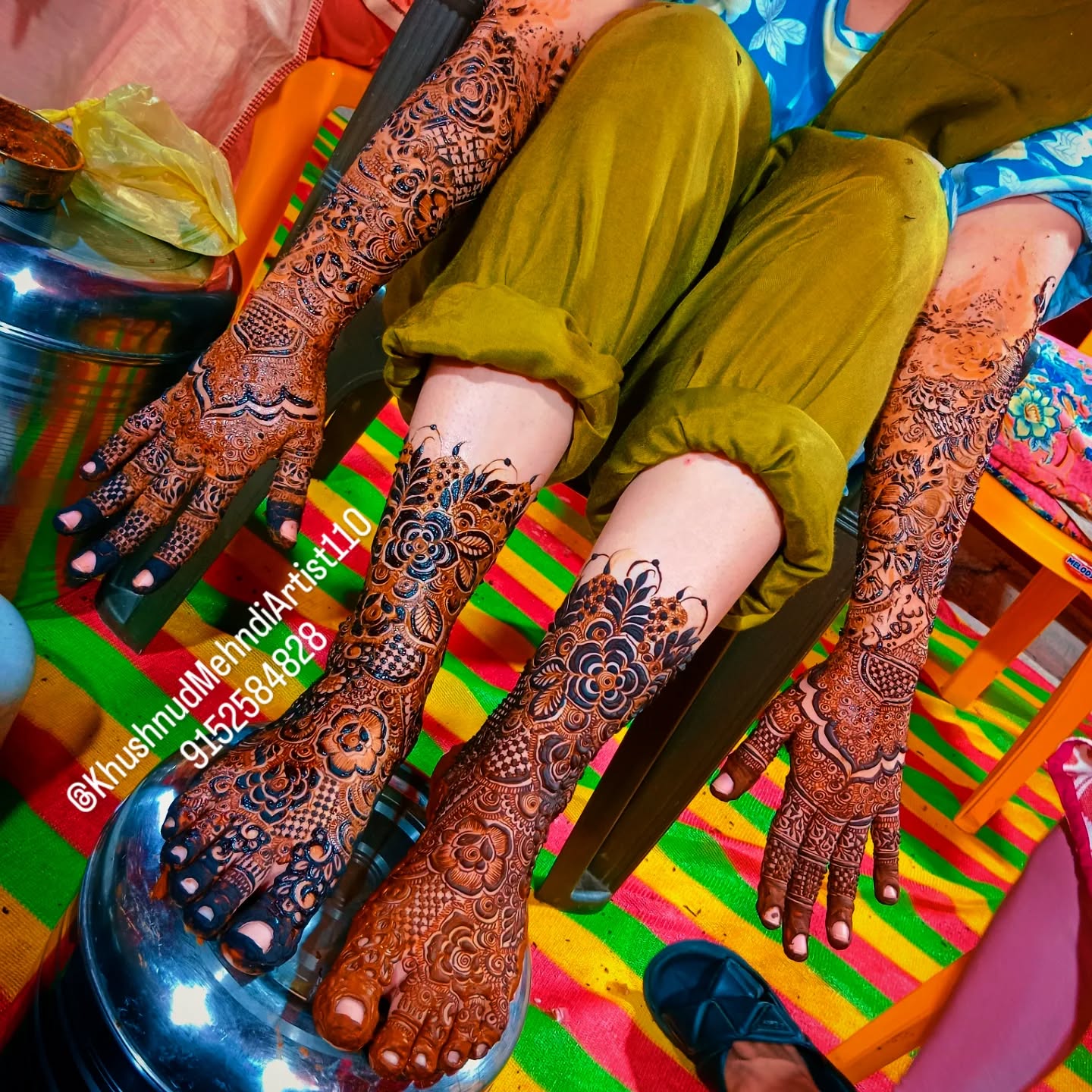 Special Mehndi Oil and Cones